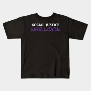 Social Justice Warlock Kids T-Shirt